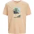 JACK&JONES JJBARBADOS TEE SS CREW NECK Heren T-shirt – Peach Parfait