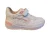 Sneakers | Meisjes | white Pink | Leer | Shoesme |
