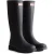 Hunter Downpour Hoge Rubberlaarzen voor Dames Zwarte Wellingtonlaarzen