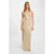 Morgan maxi jurk met pailletten champagne
