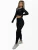 Divina Functioneel shirt ‘Scrunch’  zwart / wit