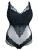 SugarShape Lingerie body  zwart / transparant