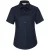 Russell Collection Dames/Dames Oxford Overhemd Met Korte Mouwen (Heldere marine)