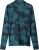 Pom Amsterdam Top Romi Jersey Bloom Teal Groen dames