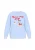 MYMO Sweatshirt ‘Pop’  lichtblauw / geel / rood / wit