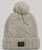 Kabelgebreide Beanie Beige