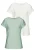 VIVANCE Shirt  mintgroen / wit