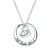 Rafaela Donata Ketting  zilver / transparant