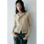 Mango gebreid vest met wol – lichtgroen