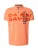 CAMP DAVID Shirt  navy / oranje / koraal