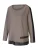 heine Shirt  taupe / zwart