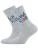 EWERS Sokken  blauw / grijs gemêleerd / groen / bloedrood