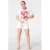 MS Mode denim regular waist short ecru