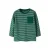 NAME IT MINI rechtvallende gestreepte longsleeve – groen