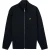 Lyle & Scott Heren Twill jas met hoge hals (Blauw)