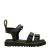 Dr. Martens Klaire J Black T Lamper leren sandalen zwart schoolkind