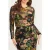GUESS Marciano By  Lewis Mesh Top Black Beauty Blouse Print