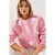 Oversized Geborduurd Crewneck Sweatshirt