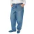 Zizzi high waist loose fit jeans medium blue denim
