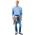 Tommy Jeans Heren Denim Jeans (Medium Blauw)