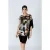 Tuniek met asymmetrische print