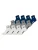 Starter Sokken  navy / grijs gemêleerd / zwart / wit