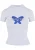 Felicious Shirt ‘Lucky Girl ‘  azuur / zilver / wit