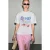 T-shirt met ronde hals en print