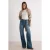 TRENDYOLMİLLA Dames Blauw Effen Wijde pijp Hoge taille Jeans