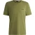 Boss Heren T-shirt met ronde hals en korte mouwen in mix-and-match-stijl (Midden Groen)
