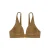 Sam Friday voorgevormde triangel bikinitop Flood met lurex olijfgroen