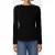GUESS Marciano By  Alanis Ls Knit Top Jet Black A996