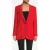 Reiss Maia Split Blazer — Coral