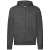 Fruit of the Loom Heren Hooded Sweatshirt (Donkere Heide)