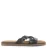 Lazamani Lazamani – zwarte leren slipper Zwart Leer Leren slippers Dames