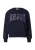 s.Oliver Sweatshirt  navy / wit