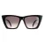 Alexander McQueen Cat Eye Dames Zwart Grijs AM0299S