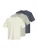 JACK & JONES Shirt ‘JORMONTAUK’  nachtblauw / stone grey / wolwit