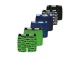 Puma boxershorts – set van 6 groen/blauw/zwart