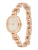 GUESS Analoog horloge ‘VIVIAN’  rose-goud / wit