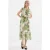 Midi-jurk met strikdetail