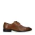 Manfield leren veterschoenen cognac