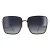 Tom Ford Heath FT0739 01D glanzend zwart grijs gepolariseerde zonnebril