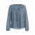 s.Oliver BLACK LABEL top met ruches – grijsblauw