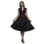 Jurk in jacquard voor dames Goddiva Midi