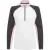 Craghoppers Dames/Dames Nosilife Half Zip Golf Top (Wit/Donker Ijzer)