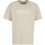 Urban Classics Heren Cursief Logo Zwaargewicht Oversized T-shirt (Zand)