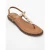 Marea Leer Plat Sandaal (Women)