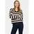 Saint Tropez Gebreide trui FikamSZ V-hals pullover
