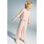Mango Kids linnen mouwloze top lichtroze